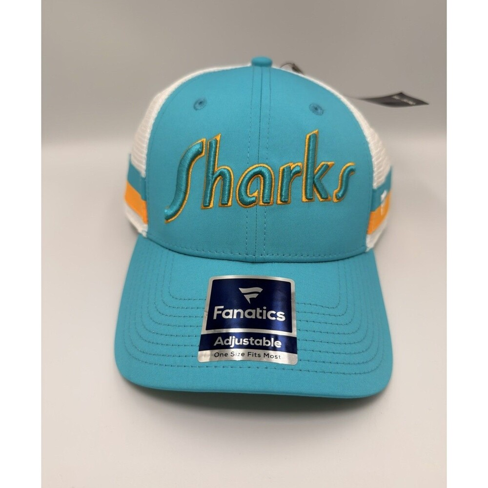 San Jose Sharks Fanatics Special Edition 2.0 Snapback Trucker Hat NHL NWT